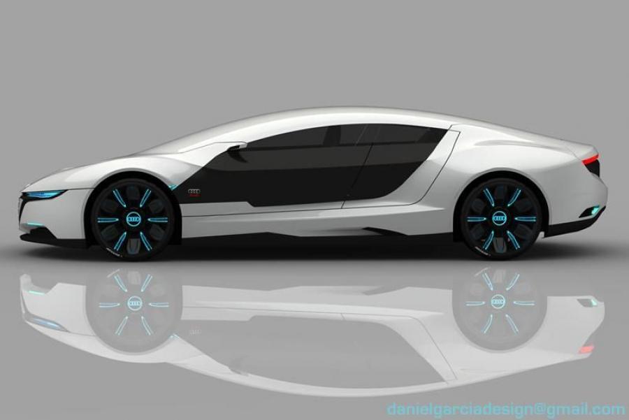  Audi A9 Concept By Daniel Garcia 2018 года  (фото 5 из 9)
